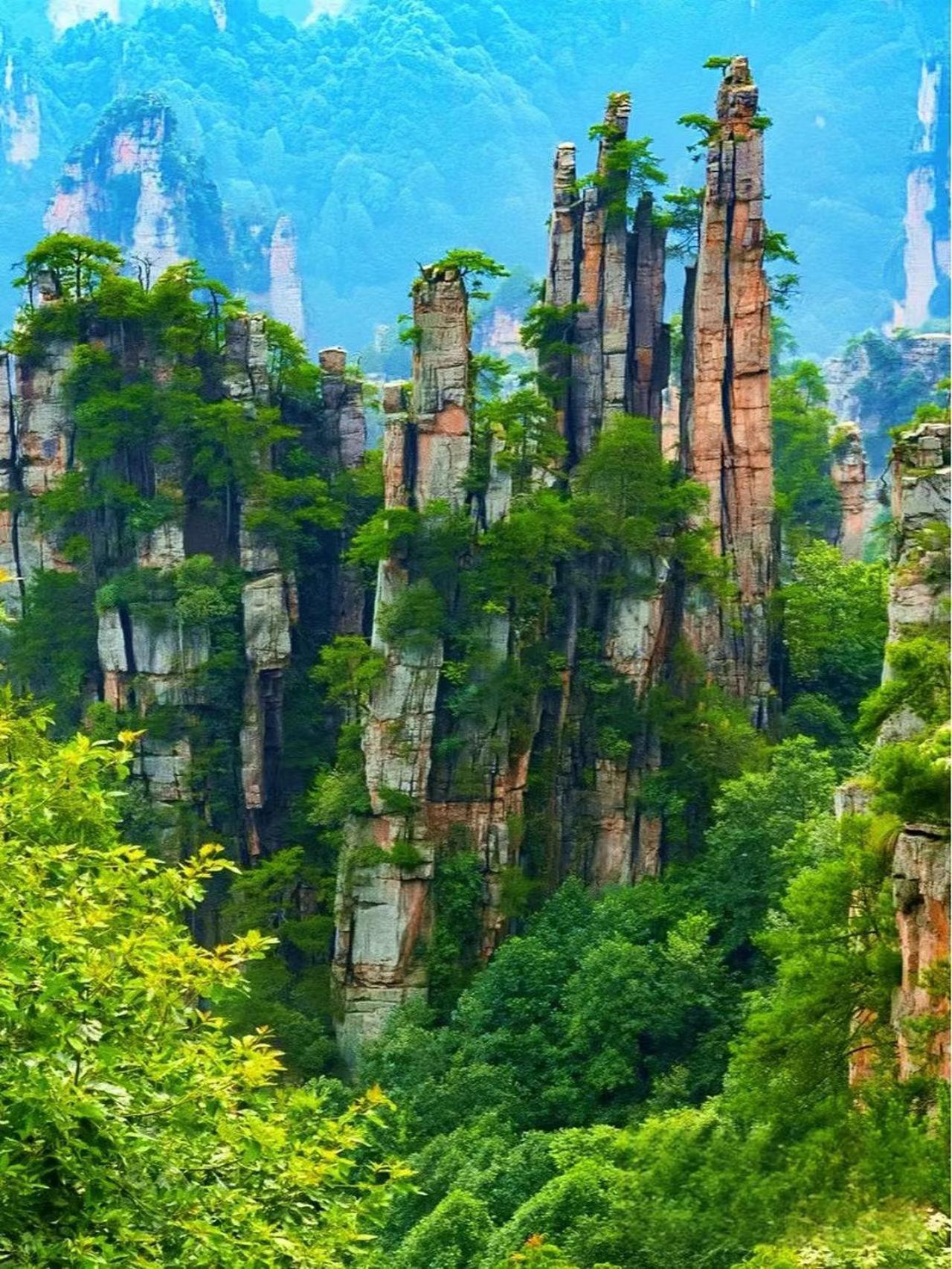 Yijingju Humanistic Inn Čang-ťia-ťie Exteriér fotografie